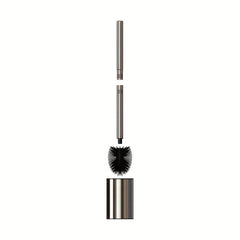Stainless Steel Toilet Brush Set 360 No Dead Angle Brush Head