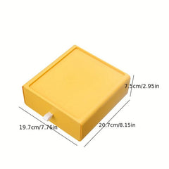 Plastic Desktop Storage Box Drawer Desk Organizer For Vanity Dresser