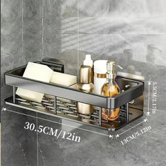 Wall Mounted Bathroom Storage Rack Stainless Steel Bathroom Tray