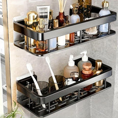Wall Mounted Bathroom Storage Rack Stainless Steel Bathroom Tray