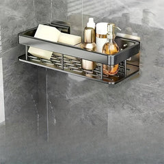 Wall Mounted Bathroom Storage Rack Stainless Steel Bathroom Tray