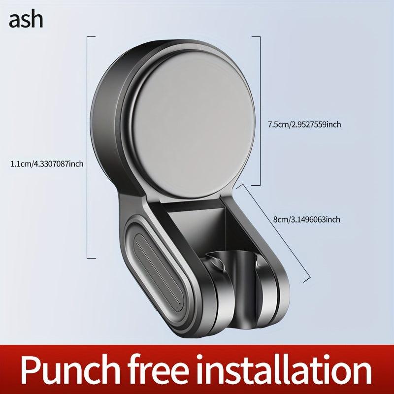1pc Punch Shower Bracket Base Adjustment Fixed Seat Bathroom Accessories