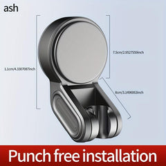 1pc Punch Shower Bracket Base Adjustment Fixed Seat Bathroom Accessories