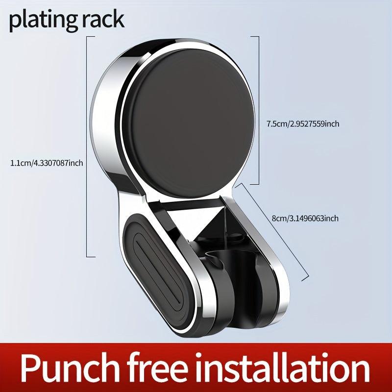 1pc Punch Shower Bracket Base Adjustment Fixed Seat Bathroom Accessories