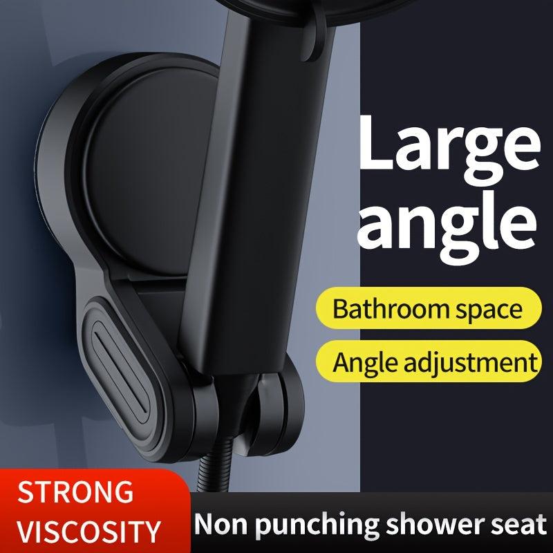 1pc Punch Shower Bracket Base Adjustment Fixed Seat Bathroom Accessories