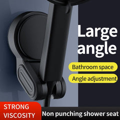 1pc Punch Shower Bracket Base Adjustment Fixed Seat Bathroom Accessories