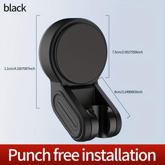 1pc Punch Shower Bracket Base Adjustment Fixed Seat Bathroom Accessories