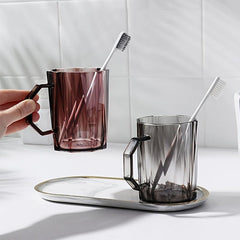 Reusable Mouthwash Cup with Handle for Water Coffee Tea