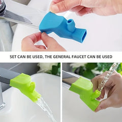 6pcs Silicone Extension Bathroom Faucets Teeth Cleaning Tool Carry Lightweight