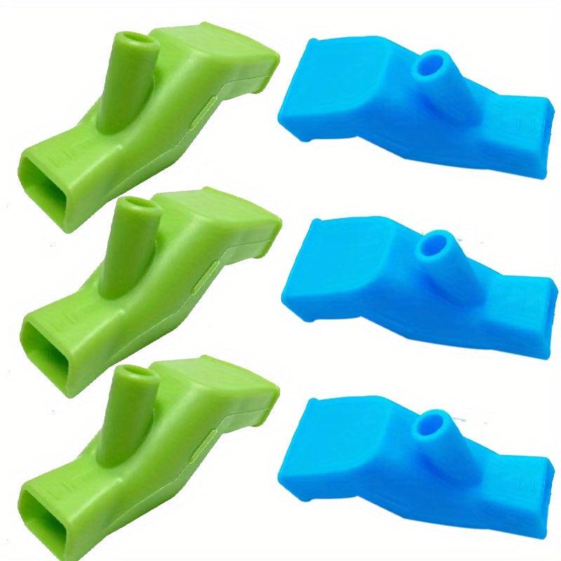 6pcs Silicone Extension Bathroom Faucets Teeth Cleaning Tool Carry Lightweight