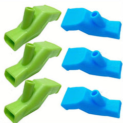 6pcs Silicone Extension Bathroom Faucets Teeth Cleaning Tool Carry Lightweight