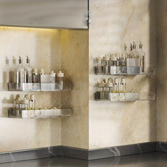 Bathroom Shelf Wall Hanging Toiletries Storage Artifacts Family Bathroom Items