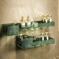 Bathroom Shelf Wall Hanging Toiletries Storage Artifacts Family Bathroom Items