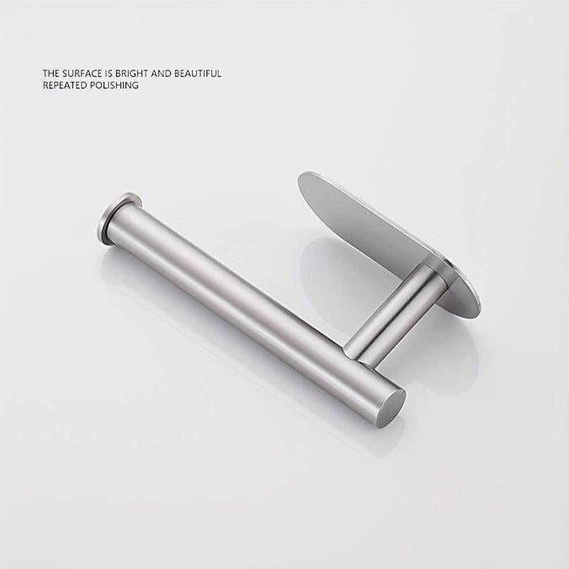Stainless Steel Toilet Paper Holder Wall Mounted Tissue Storage Rack