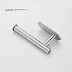 Stainless Steel Toilet Paper Holder Wall Mounted Tissue Storage Rack
