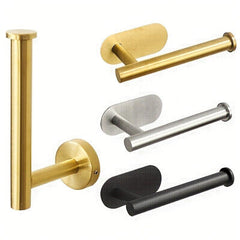 Stainless Steel Toilet Paper Holder Wall Mounted Tissue Storage Rack
