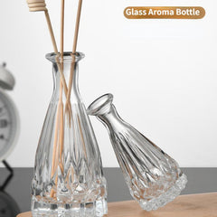 1pc Aromatherapy Glass Bottle Empty Essential Oils Diffuser Bottles