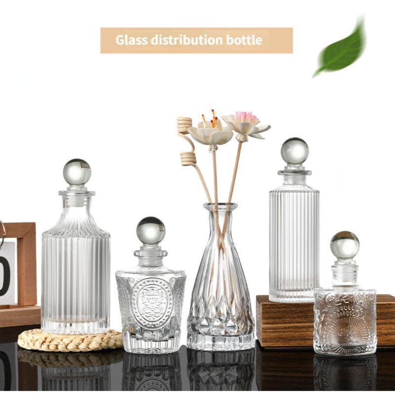 1pc Aromatherapy Glass Bottle Empty Essential Oils Diffuser Bottles
