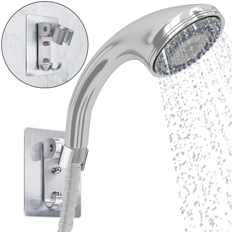 1PC Aluminum Shower Holder Adjustable Punch Bathroom Shower Head Stand Bracket