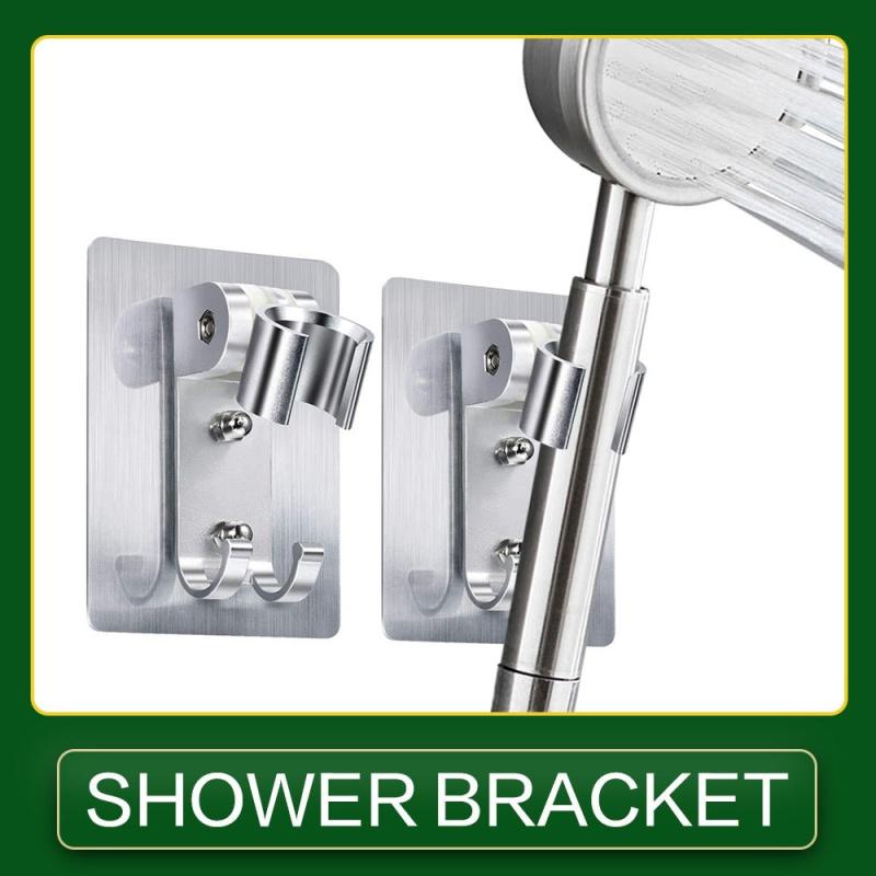 1PC Aluminum Shower Holder Adjustable Punch Bathroom Shower Head Stand Bracket