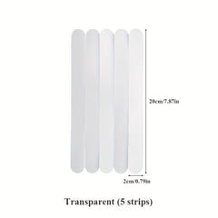 5pcs Bathroom Shower Anti skid Pad Floor Anti skid Strip