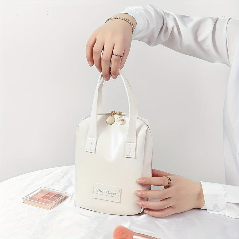 Waterproof Makeup Bag with Zipper Handle Large Capacity Wash Bag