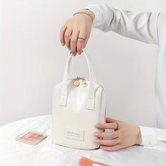 Waterproof Makeup Bag with Zipper Handle Large Capacity Wash Bag