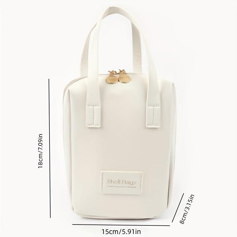 Waterproof Makeup Bag with Zipper Handle Large Capacity Wash Bag