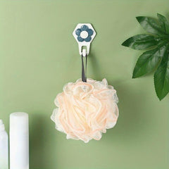 Dual Gradient Bath Flower Body Wash Sponge
