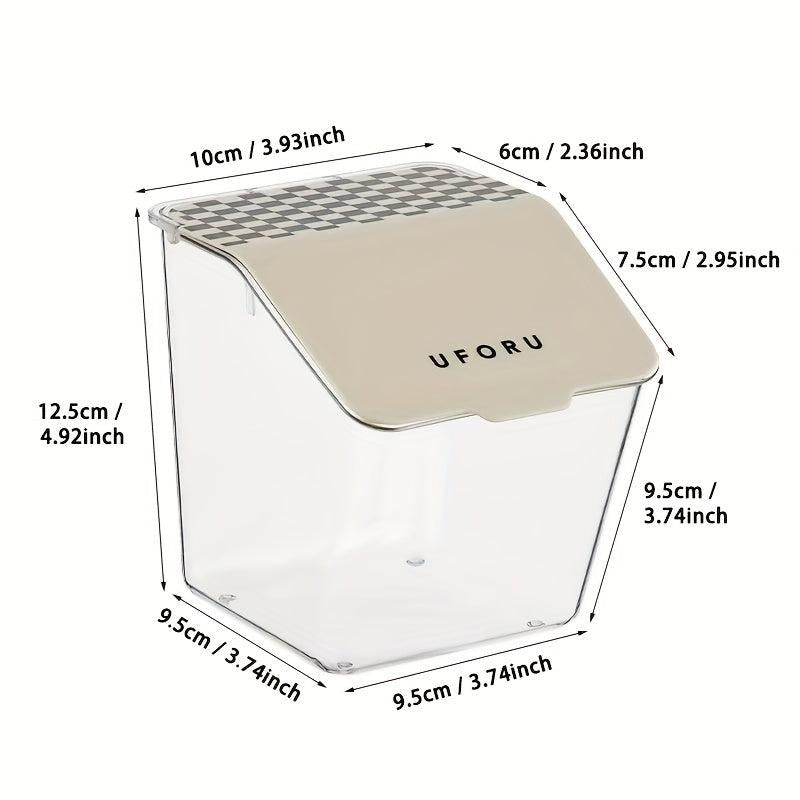 2pcs Wall Mounted Storage Box Waterproof Makeup Organizer