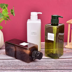 Plastic Soap Dispenser 650ml Lotion Bottle With Pump
