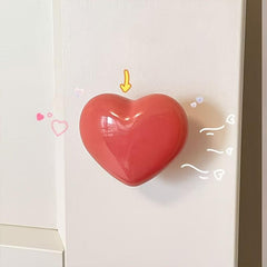 Colorful Heart Toilet Tank Button - Bathroom Tank Button Assistant