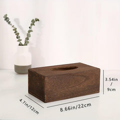 Wooden Tissue Drawer Cover - Home Office L