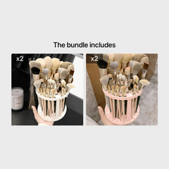 Detachable Plastic Brush Holder Stand