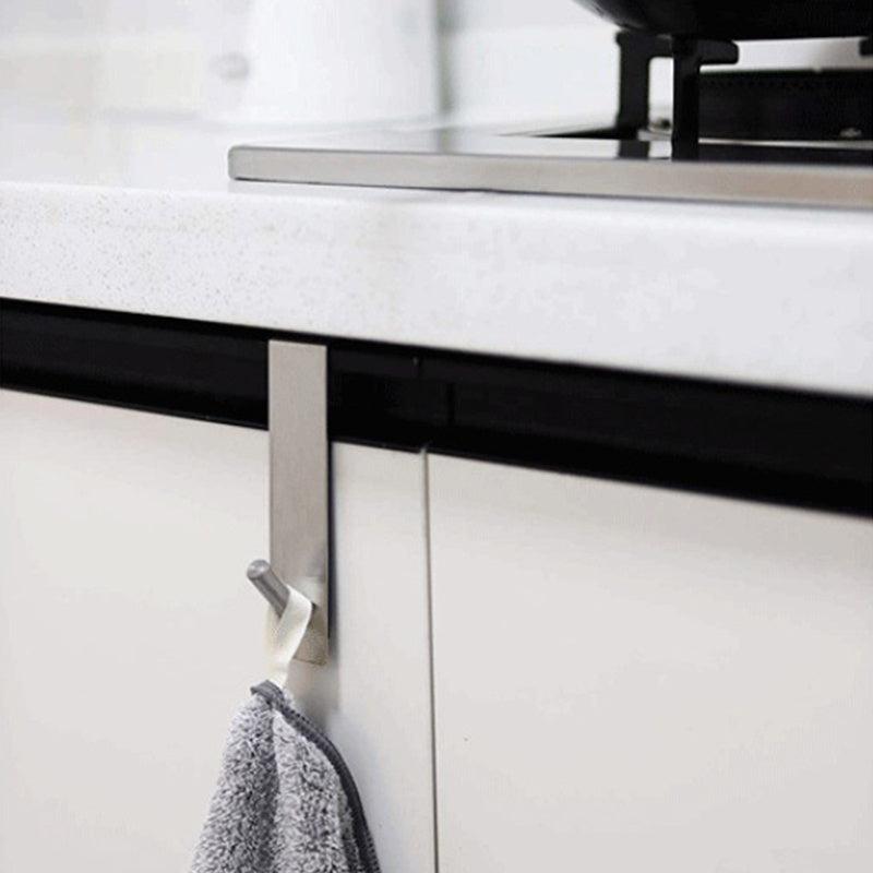 Stainless Steel Shower Door Rear Hook Towel Rack