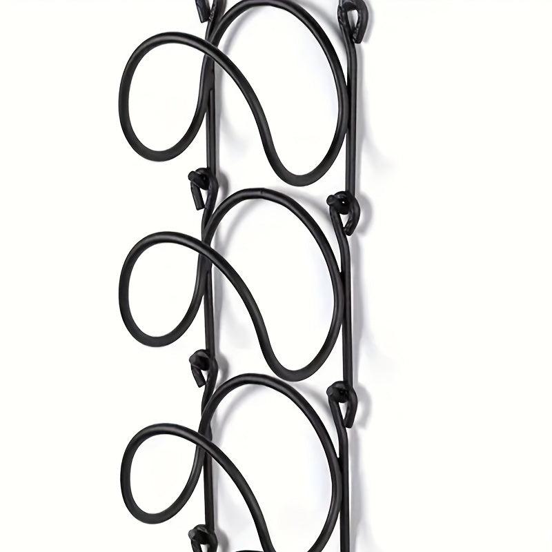 Wall Mounted Towel Holder & Storage Organizer