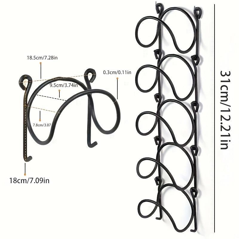 Wall Mounted Towel Holder & Storage Organizer