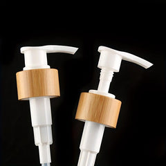 2pcs Bamboo Pump Replacement Soap Dispenser Universal Dish Shampoo Lotion