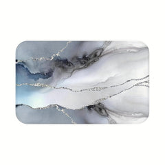 Originality Printing Bath Rug Memory Foam Velvet Bathroom Mat
