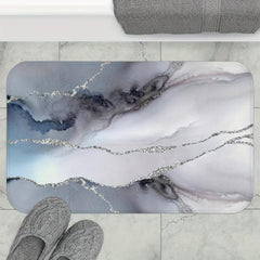 Originality Printing Bath Rug Memory Foam Velvet Bathroom Mat