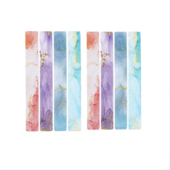 8pcs Colorful Bathroom Non-slip Stickers - Safety for Bath Tub, Shower, Stairs