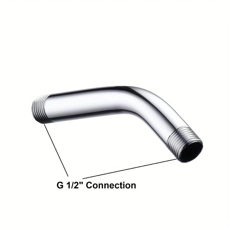 Stainless Steel Shower Arm with Flange for Wall Mounting