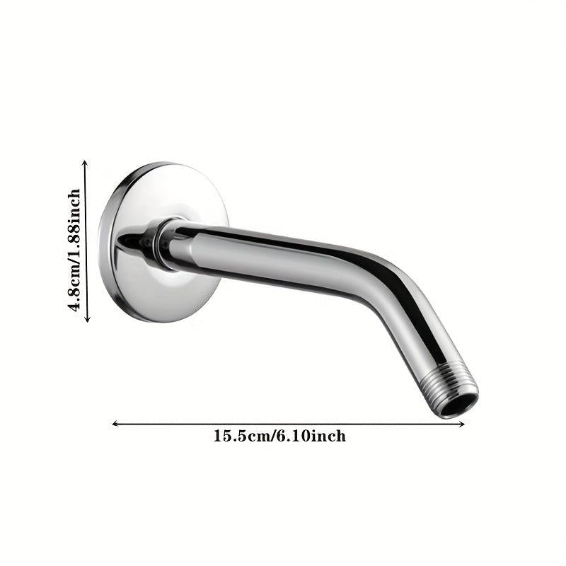 Stainless Steel Shower Arm with Flange for Wall Mounting