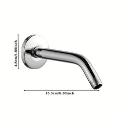 Stainless Steel Shower Arm with Flange for Wall Mounting