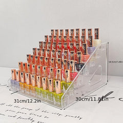 Acrylic Nail Polish Lipstick Storage Box Cosmetic Display Stand