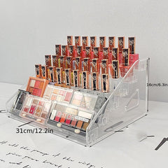 Acrylic Nail Polish Lipstick Storage Box Cosmetic Display Stand