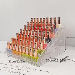 Acrylic Nail Polish Lipstick Storage Box Cosmetic Display Stand