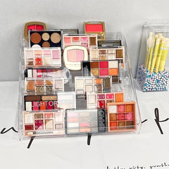 Acrylic Nail Polish Lipstick Storage Box Cosmetic Display Stand