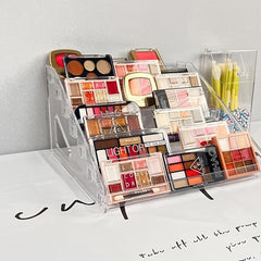 Acrylic Nail Polish Lipstick Storage Box Cosmetic Display Stand