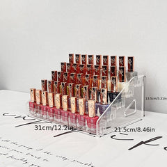 Acrylic Nail Polish Lipstick Storage Box Cosmetic Display Stand
